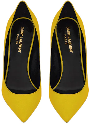 (Women) Saint Laurent Zoe Stiletto 'Hydrangea Yellow' 649474AAAKY7203 Shop (Women) Saint Laurent Zoe Stiletto 'Hydrangea Yellow' 649474AAAKY7203