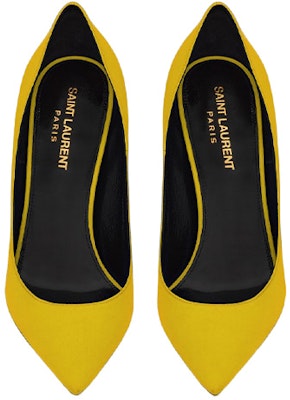 (Women) Saint Laurent Zoe Stiletto 'Hydrangea Yellow' 649474AAAKY7203 Shop (Women) Saint Laurent Zoe Stiletto 'Hydrangea Yellow' 649474AAAKY7203