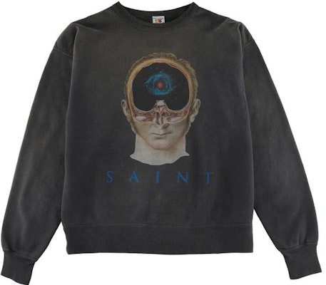 (W) サンモニカ FW22 グラフィック ロゴ プリント クルーネック スウェットシャツ レディース グレー SM-A22-0000-016 Order (W) サンモニカ FW22 グラフィック ロゴ プリント クルーネック スウェットシャツ レディース グレー SM-A22-0000-016