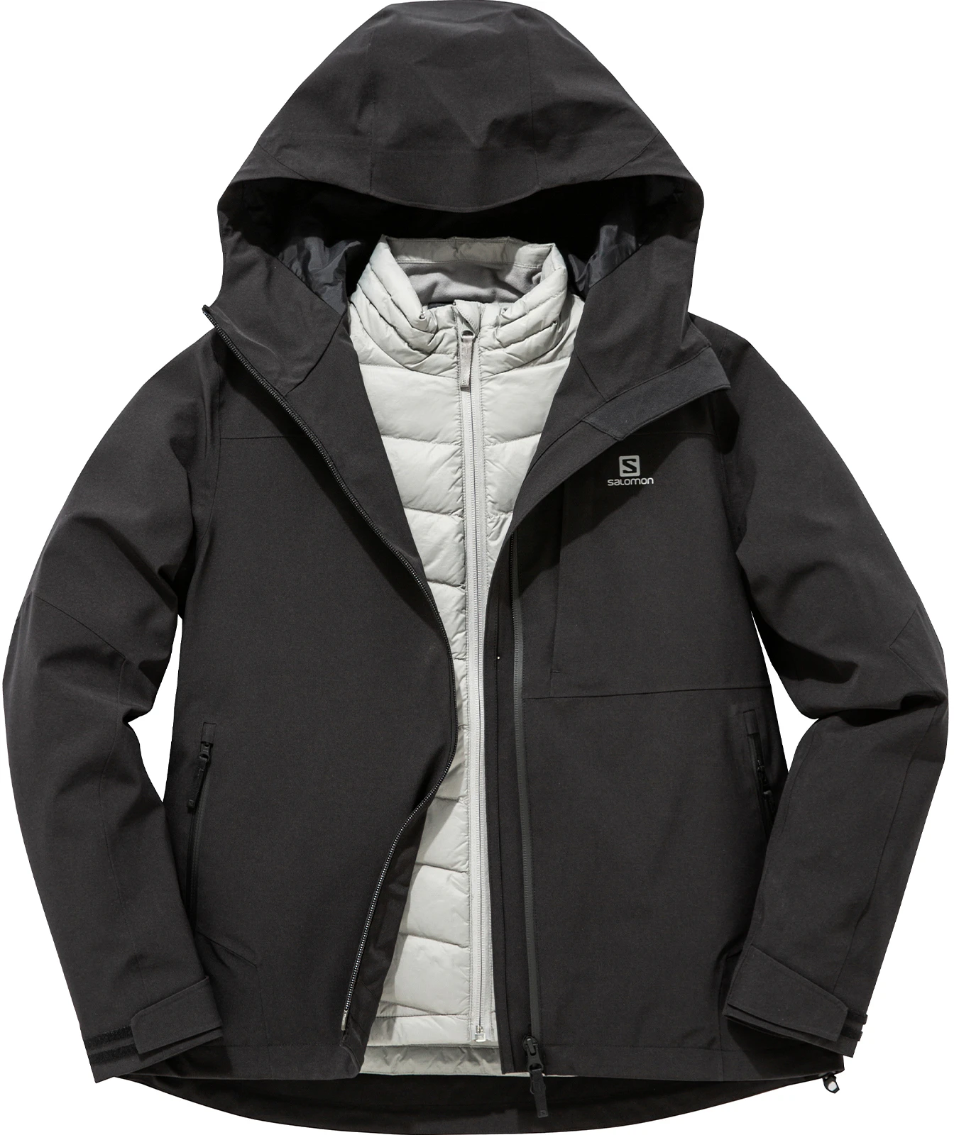 women-salomon-3-in-1-down-jacket-black-winter-outdoor-detachable-hooded-coat-c17668