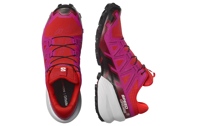 (W) Salomon 6 Low 'Red Purple White' 圖 4