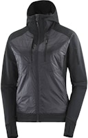 (Women) SALOMON Black Insulated Hooded Breathable Jacket LC2108600 (Women) SALOMON Black Insulated Hooded Breathable Jacket LC2108600