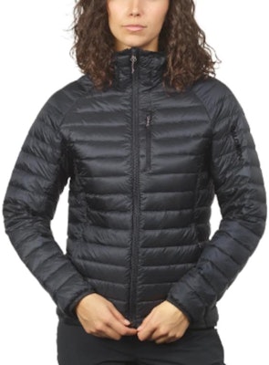 (W) サロモン ブラック ジップアップ ハイネック ダウンジャケット LC2108200 Lookbook (W) サロモン ブラック ジップアップ ハイネック ダウンジャケット LC2108200