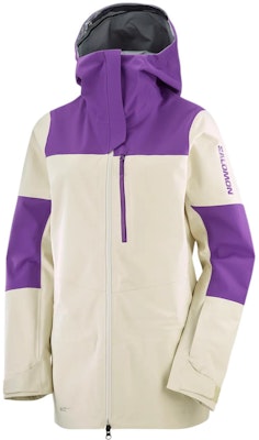 (W) SALOMON 拼色拉鏈帽衫外套 - 白色. LC2161200 Order (W) SALOMON 拼色拉鏈帽衫外套 - 白色. LC2161200