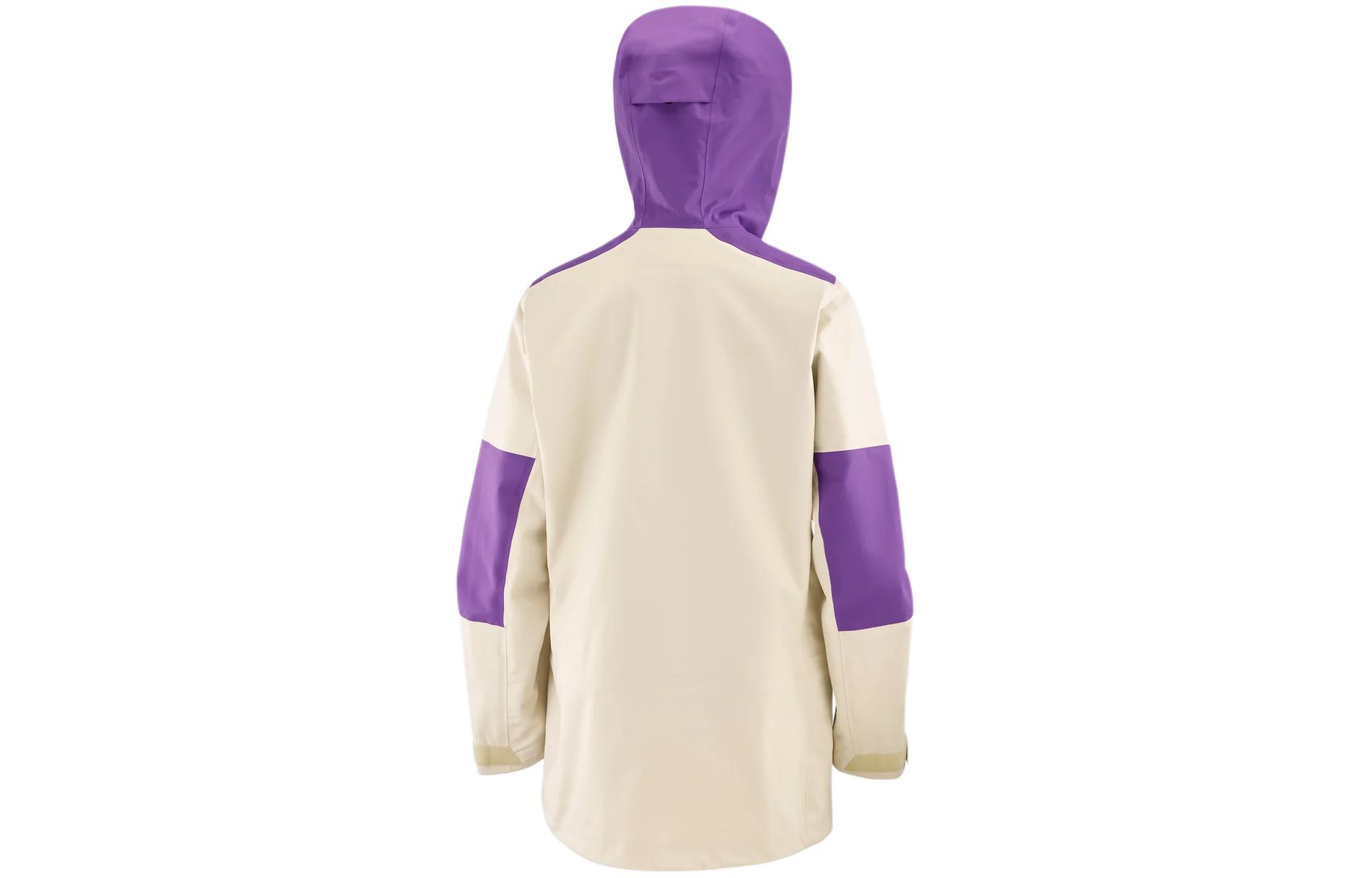 Shop (W) SALOMON 拼色拉鏈帽衫外套 - 白色. LC2161200