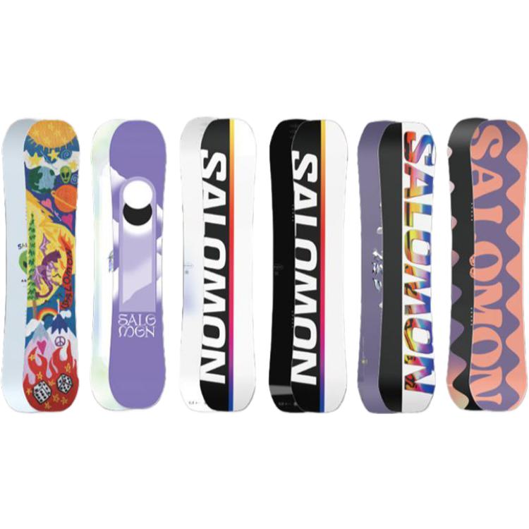 Lookbook (Women) Salomon  Park Snowboard - Stable, Safe, Agile, Bidirectional Design. NO DRAMA