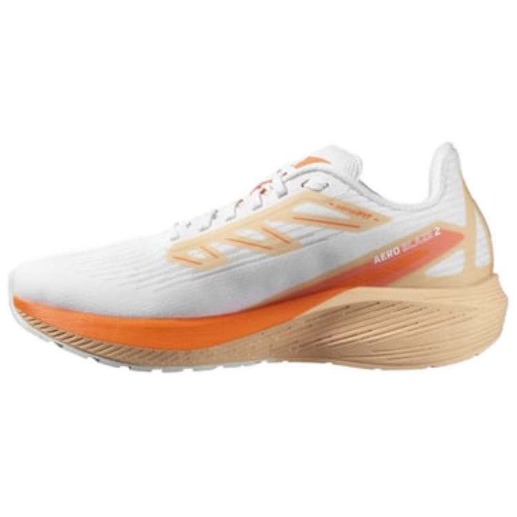 (Women) Salomon Aero Blaze 2 &#x27;White Orange&#x27; L47426500