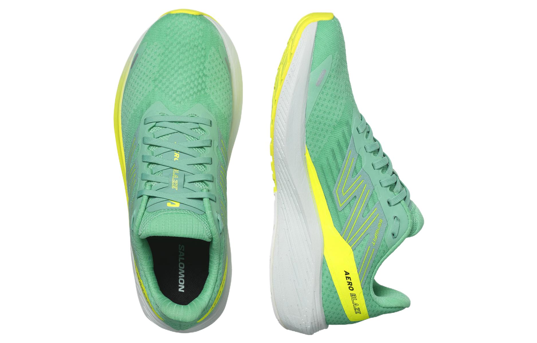 Shop (W) 살로몬 에어로 블레이즈 '그린 컴포트' (Salomon Aero Blaze 'Green Comfort') 472763