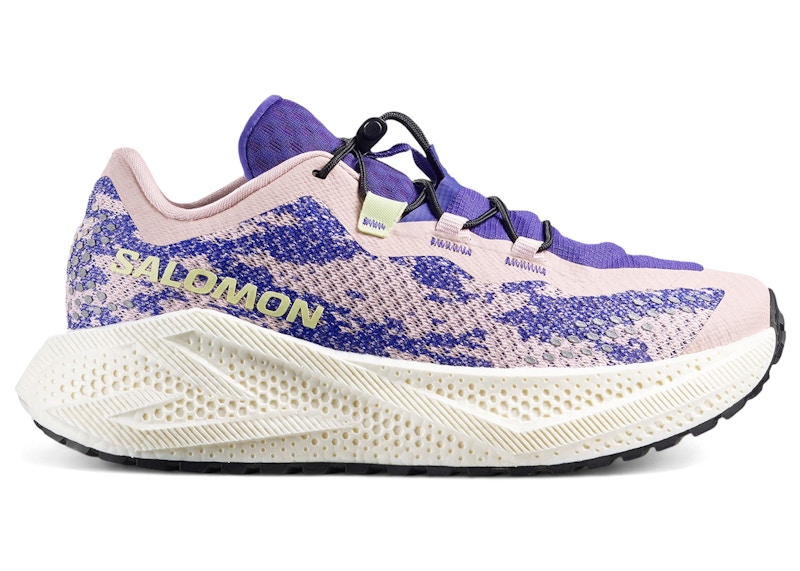 (Women) Salomon Aero Glide 4 GRVL Shadow Gray Deep Blue L49175600