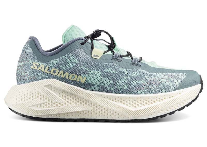 (W) Salomon Aero Glide 4 GRVL Stormy Weather Lichen