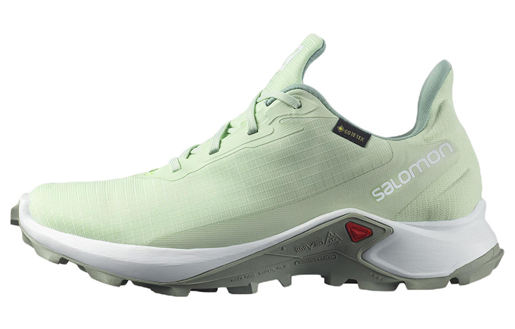 (Women) Salomon Alphacross 3 Gore-Tex 'Light Green' 416013
