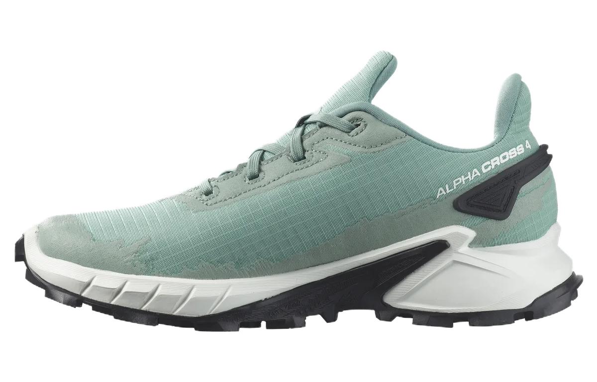 (Women) Salomon Alphacross 4 'Green Comfort' 417251