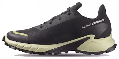 (Women) Salomon Alphacross 5 GTX 'Black Green' 474606 (Women) Salomon Alphacross 5 GTX 'Black Green' 474606