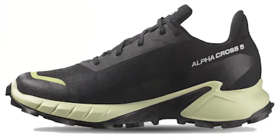(Women) Salomon Alphacross 5 GTX 'Black Green' 474606 (Women) Salomon Alphacross 5 GTX 'Black Green' 474606