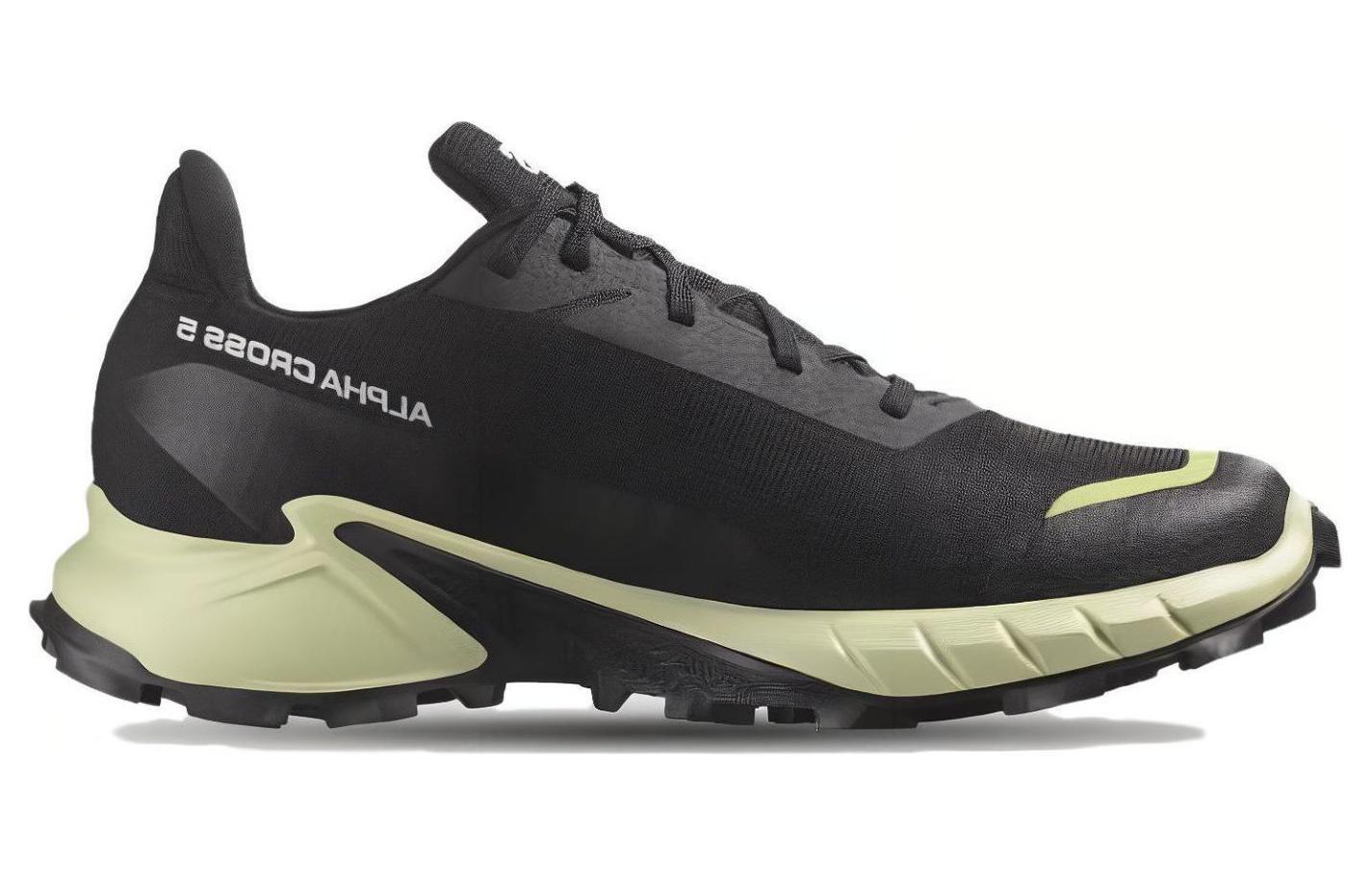 Order (W) Salomon Alphacross 5 GTX '黑绿' 474606