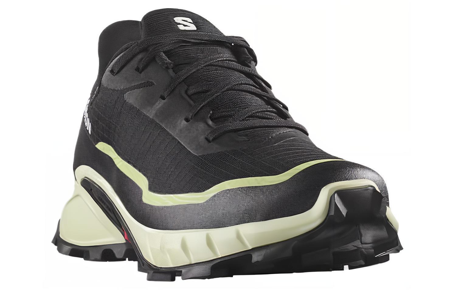 Lookbook (W) Salomon Alphacross 5 GTX '黑绿' 474606