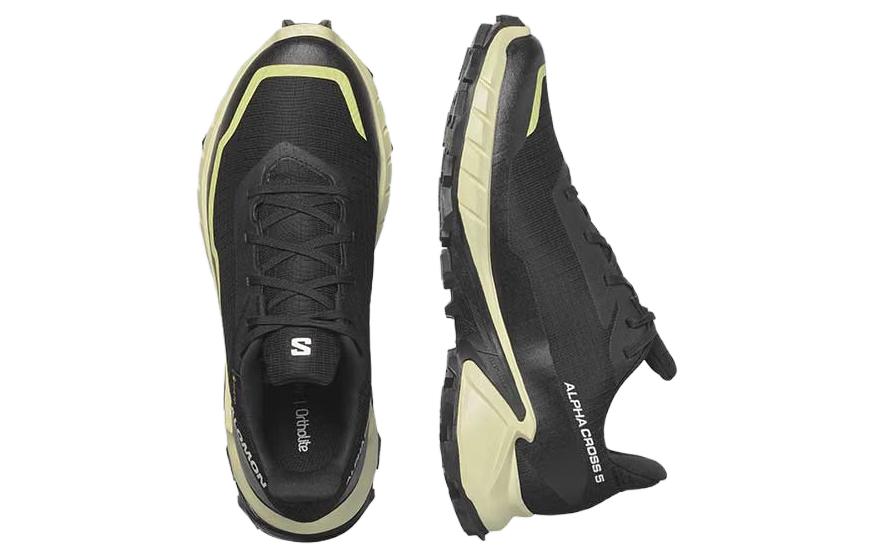 Shop (W) Salomon Alphacross 5 GTX '黑绿' 474606
