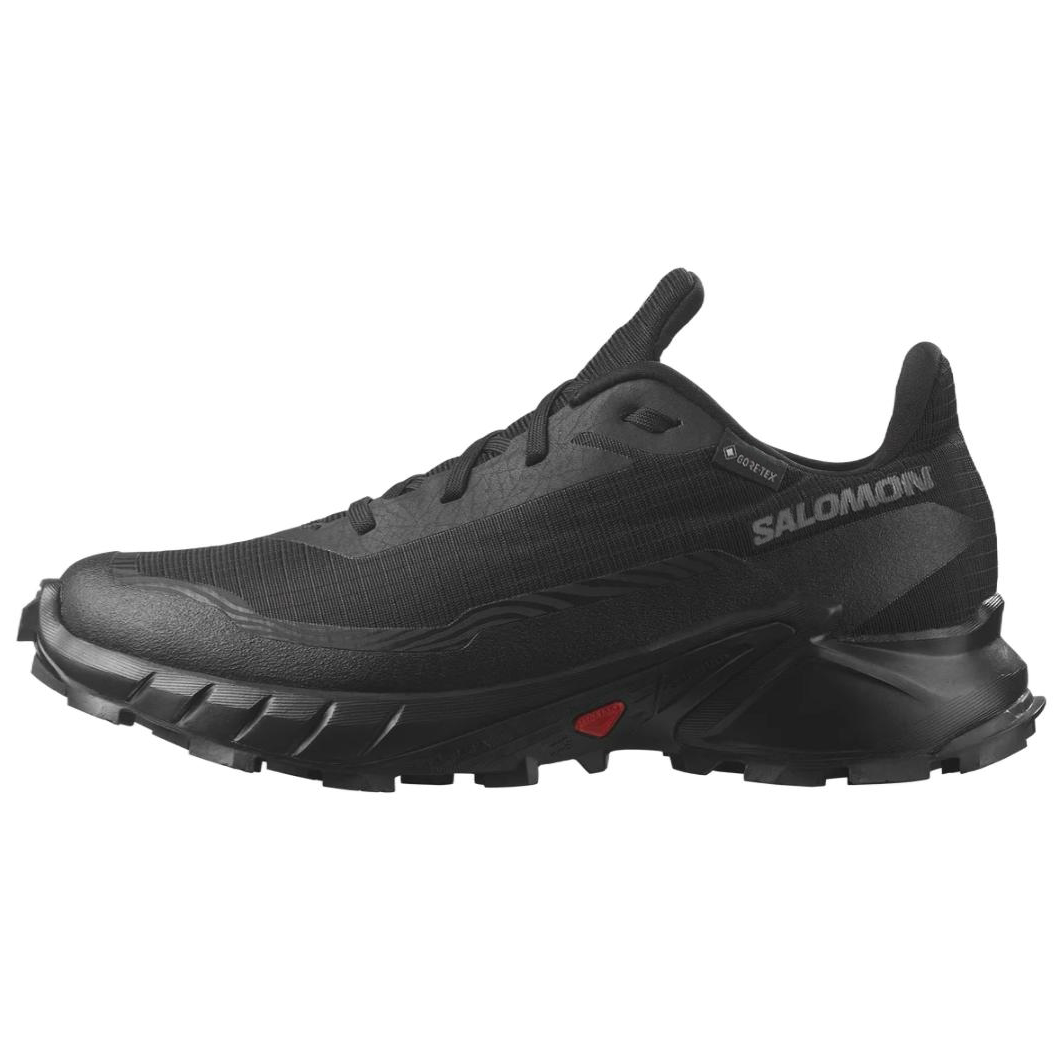 (Women) Salomon Alphacross 5 Trail Running Shoes - Black, Durable & Non-Slip. L47310900