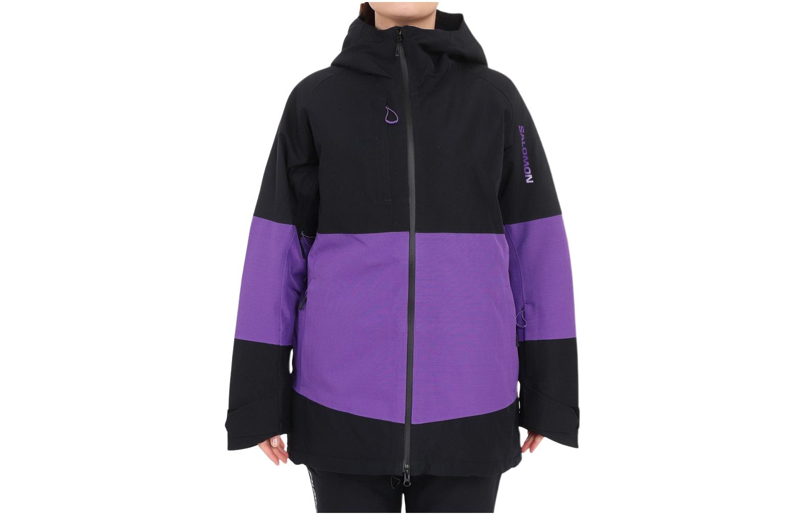 (Women) Salomon Bashley Puff Zip Hoodie Jacket Black LC2146200