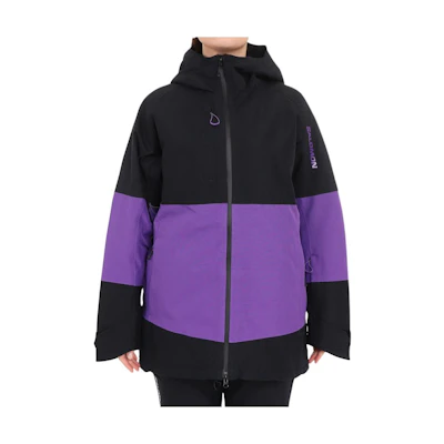 (Women) Salomon Bashley Puff Zip Hoodie Jacket Black LC2146200