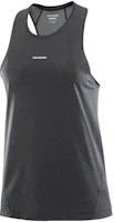 (Women) Salomon Black Round Neck Comfortable Casual Sports Tank Top. LC2425600 (Women) Salomon Black Round Neck Comfortable Casual Sports Tank Top. LC2425600