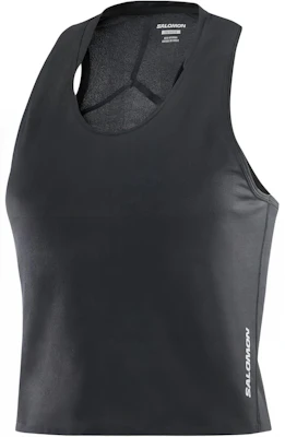 (W) Salomon 黑色純色透氣跑步背心 LC2190800 Buy (W) Salomon 黑色純色透氣跑步背心 LC2190800