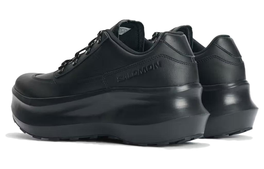 Lookbook (W) Salomon COMME des GAR有皮革厚底鞋 '黑色' 473579