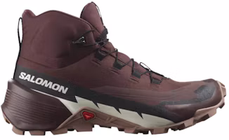 Order SALOMON薩洛蒙 Cross Hike 2 圓頭舒適 防滑減震 高筒 戶外功能鞋 女款 栗色