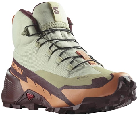 (Women) Salomon Cross Hike 2 Mid GORE-TEX 'Olive Night' L47277900 Lookbook (Women) Salomon Cross Hike 2 Mid GORE-TEX 'Olive Night' L47277900