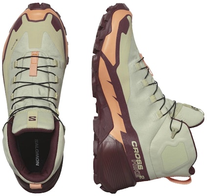 (Women) Salomon Cross Hike 2 Mid GORE-TEX 'Olive Night' L47277900 Shop (Women) Salomon Cross Hike 2 Mid GORE-TEX 'Olive Night' L47277900
