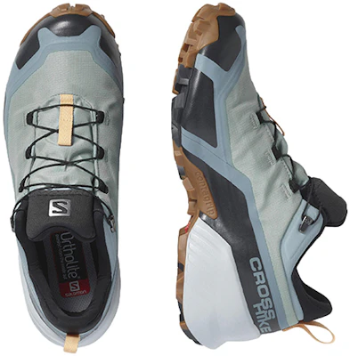 (W) Salomon Cross Hike Gore-Tex 'Hitam Kelabu' 412936 Lookbook (W) Salomon Cross Hike Gore-Tex 'Hitam Kelabu' 412936