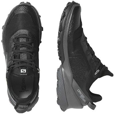Salomon Cross Over Gore-Tex 舒適耐磨戶外功能鞋 女款 黑色 Lookbook Salomon Cross Over Gore-Tex 舒適耐磨戶外功能鞋 女款 黑色