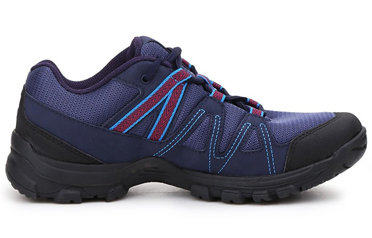 Order (W) (女性用) サロモン ディープストーン ロー 'パープル アウトドア機能' 408741 408741