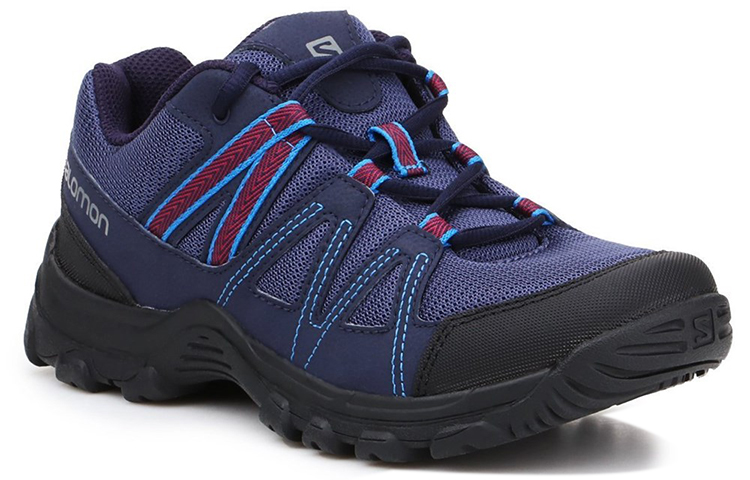 Lookbook (W) (女性用) サロモン ディープストーン ロー 'パープル アウトドア機能' 408741 408741