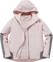 (Women) Salomon E3In1 Down Jacket Pink - 3-in-1 Winter Outdoor Hooded Coat C17938 (Women) Salomon E3In1 Down Jacket Pink - 3-in-1 Winter Outdoor Hooded Coat C17938