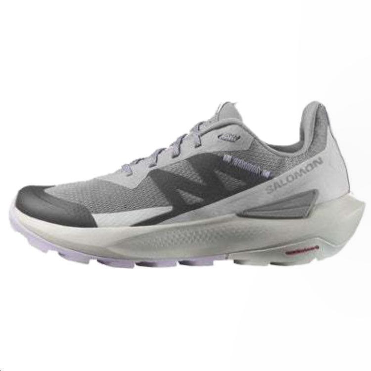 (Women) Salomon Elixir ACTIV Low-Top Outdoor Shoes Gray - Comfort & Non-Slip. L47457500