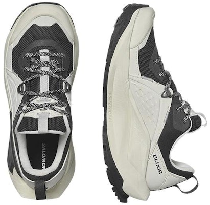 (W) Salomon Elixir GORE-TEX 'Vanilla Ice Metal' para senderismo resistente. L47296700 Lookbook (W) Salomon Elixir GORE-TEX 'Vanilla Ice Metal' para senderismo resistente. L47296700