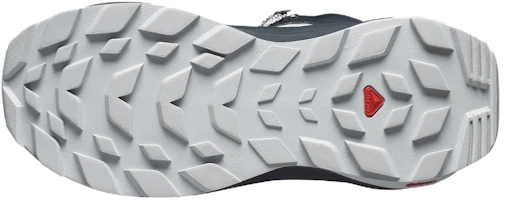 Shop SALOMON Elixir 運動舒適 防滑耐磨 高幫 戶外功能鞋 女款 灰色