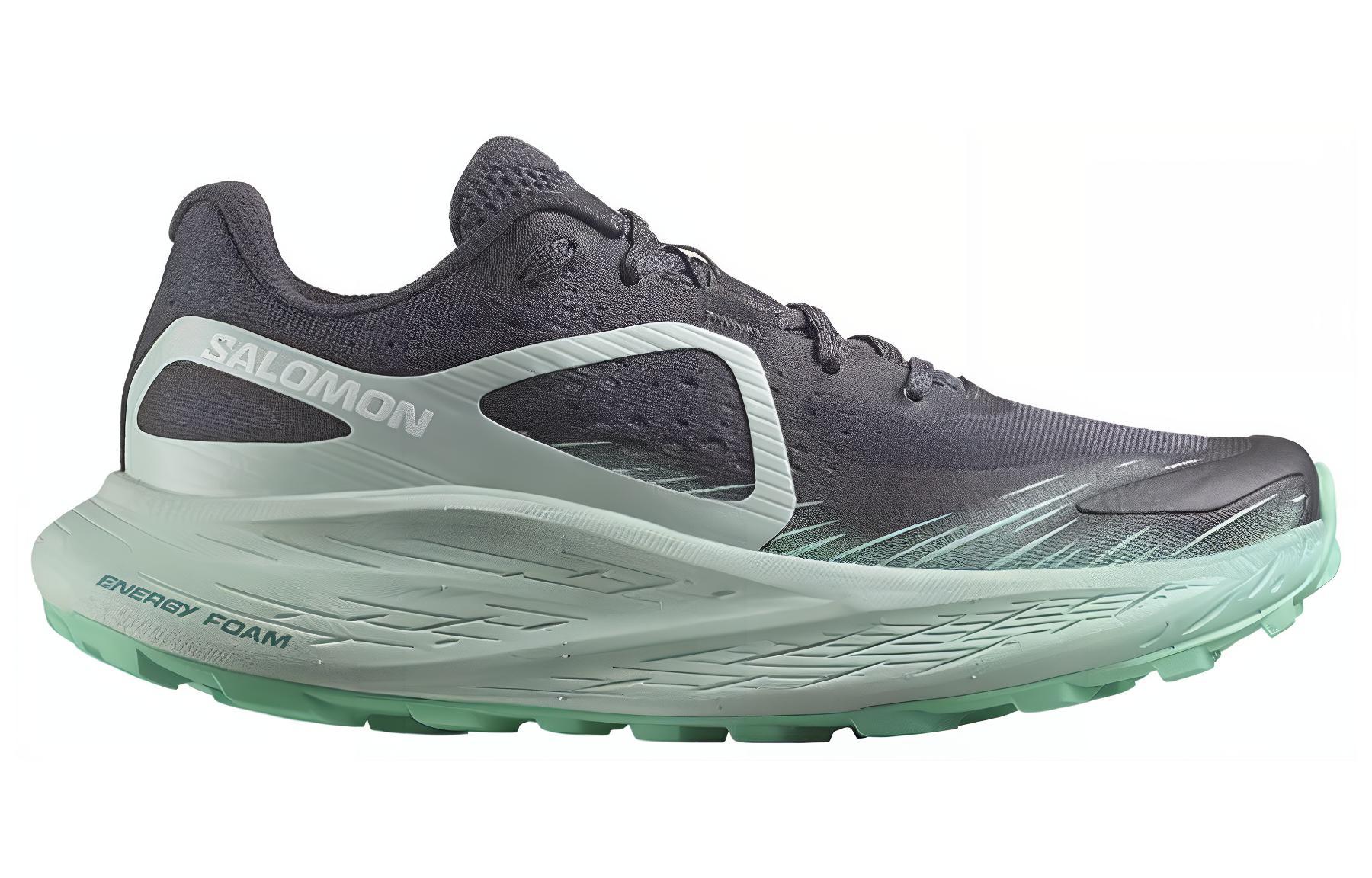 Order (W) Salomon Glide Max Tr 'Hitam Hijau' Sepatu Lari Trail 473175