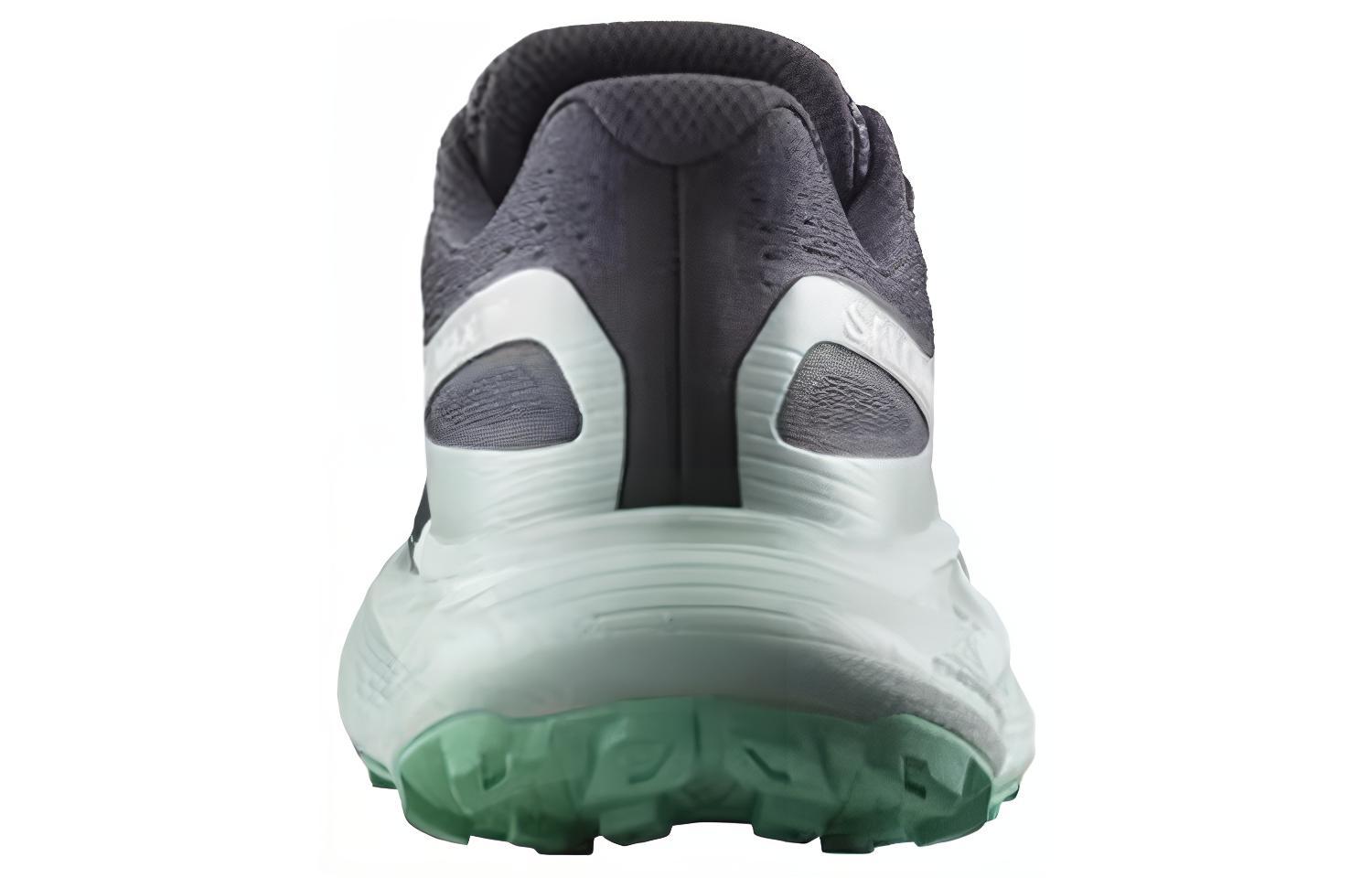 Shop (W) Salomon Glide Max Tr 'Hitam Hijau' Sepatu Lari Trail 473175