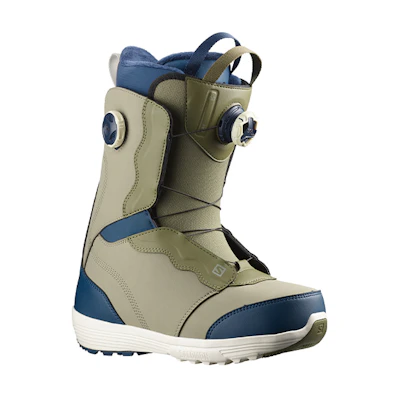 (W) Salomon Ivy Boa SJ Snowboard Boots 'Military Green'