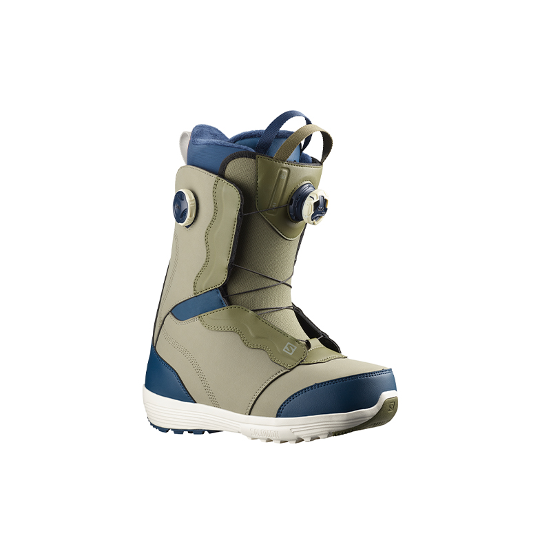 (Women) Salomon Ivy Boa SJ Snowboard Boots 'Military Green' L41431600