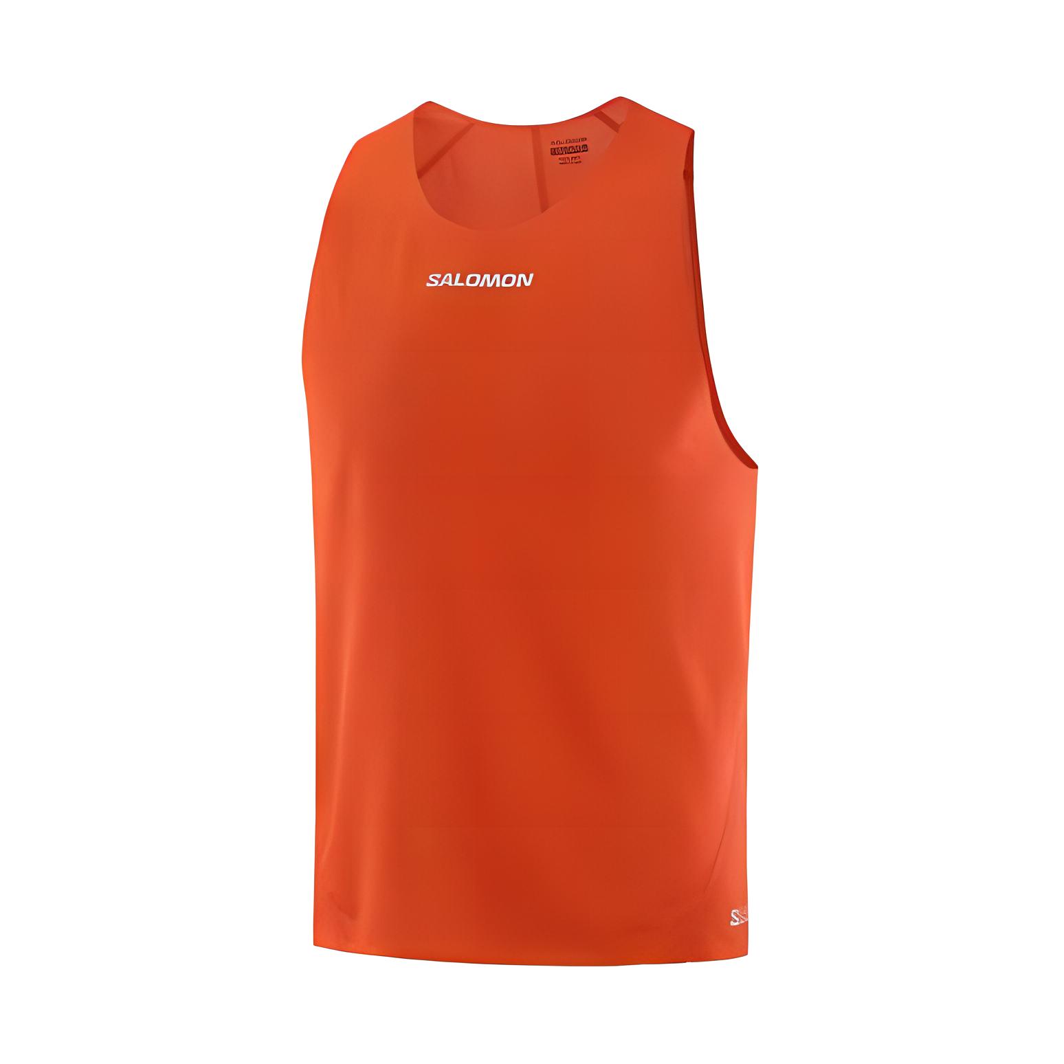 Salomon Lightweight Breathable Red Vest - Comfortable & Soft LC2693800