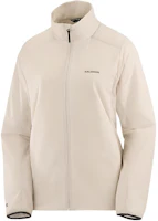 (Women) Salomon Mountain Flex Breathable Lightweight White Jacket LC2298800 (Women) Salomon Mountain Flex Breathable Lightweight White Jacket LC2298800