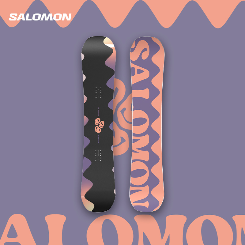 Lookbook (Women) Salomon Oh Yeah  Freestyle Snowboard 2023 - Pink Winter Sports Gear. L47349200