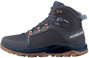 (Women) Salomon Outchill Thinsulate CSWP 'Carbon Bering Sea' L47377300 (Women) Salomon Outchill Thinsulate CSWP 'Carbon Bering Sea' L47377300