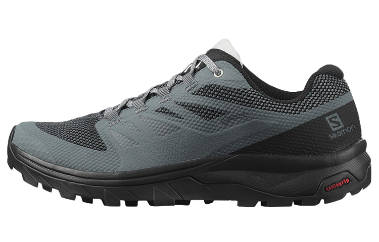 (W) Salomon Outline Gore-tex 'Black Grey'