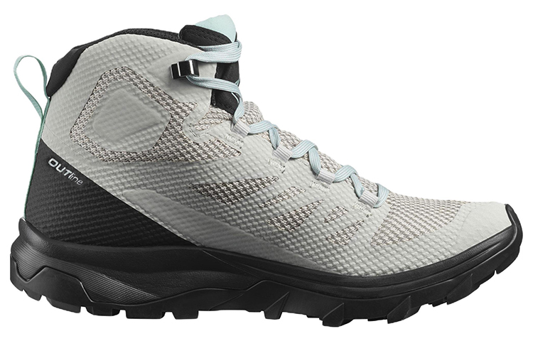 (W) Salomon Outline Mid GTX 'Black White' 圖 2