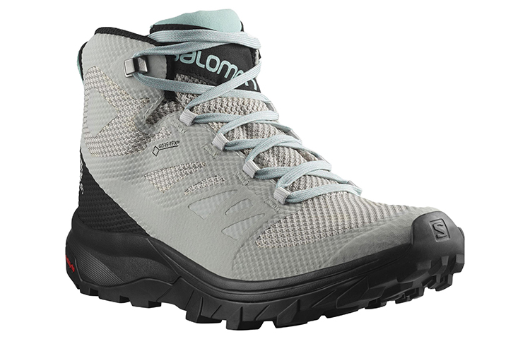 (W) Salomon Outline Mid GTX 'Black White' 圖 3