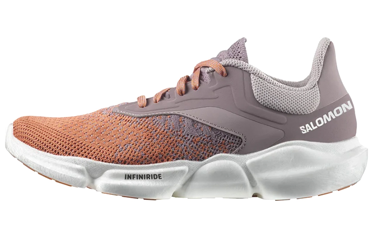 (W) Salomon Predict Soc 3 'Grey Orange White'